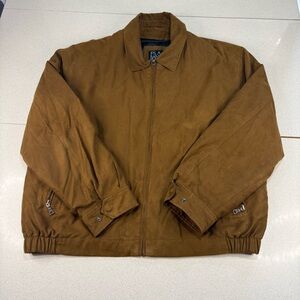 Jos. A. Bank Men’s Tan Jacket With Removable Plaid Liner Size XL